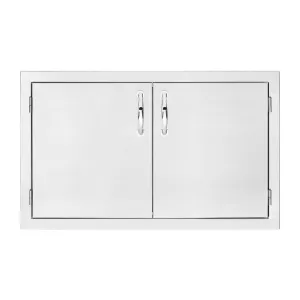 American Made Grills 36-inch Stainless Steel Double Access Doors - SSDD-36