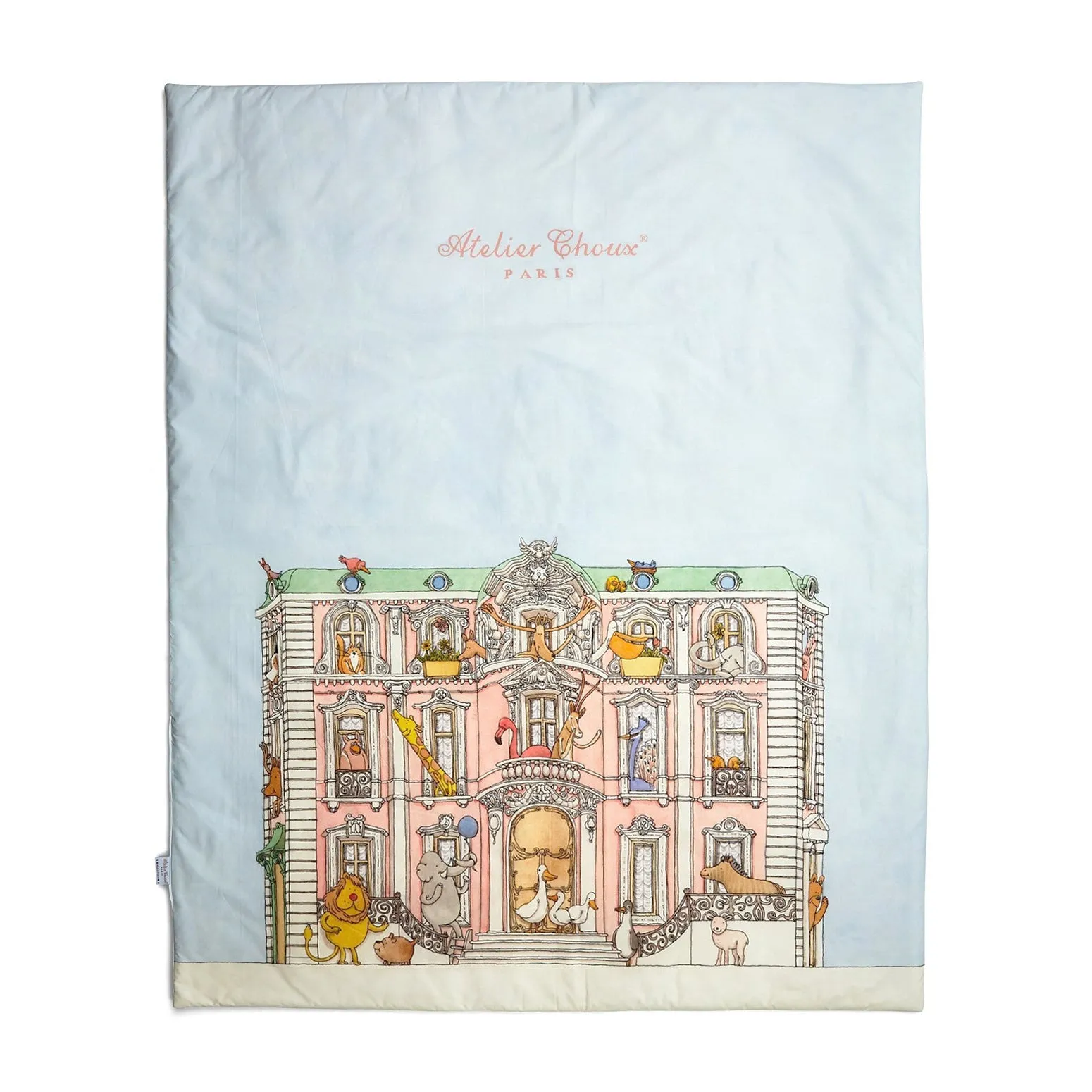 Atelier Choux Reversible Quilt Monceau Mansion / Hot Air Balloons