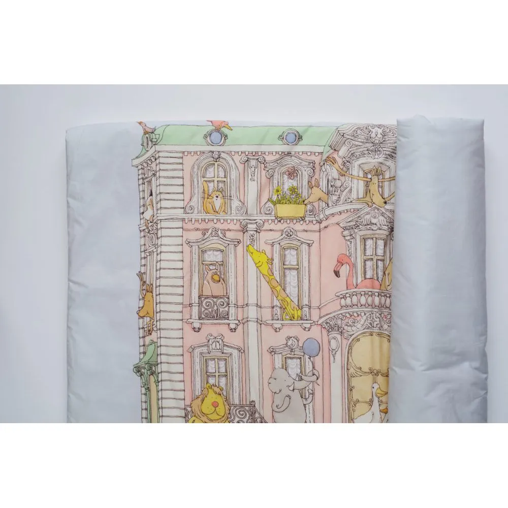 Atelier Choux Reversible Quilt Monceau Mansion / Hot Air Balloons