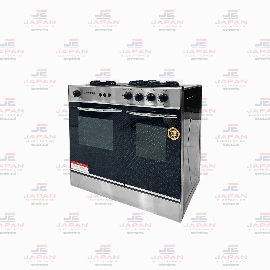 Beetro Cooking Range 34" (WB-5000 Auto) 3 BRN Metal Top D.Door