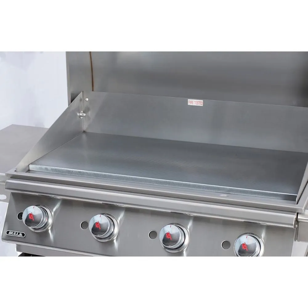 Bull Grills 30-Inch 4-Burner Freestanding Gas Griddle