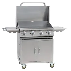 Bull Grills 30-Inch 4-Burner Freestanding Gas Griddle