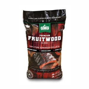 Cooking Pellets Premium Fruitwood Pellet Blend 28lb Bag Cherry Beech Pecan GMG