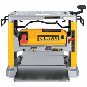 DeWalt DW734 Heavy-Duty 12-1/2" Thickness Planer with Three Knife Cutter-Head