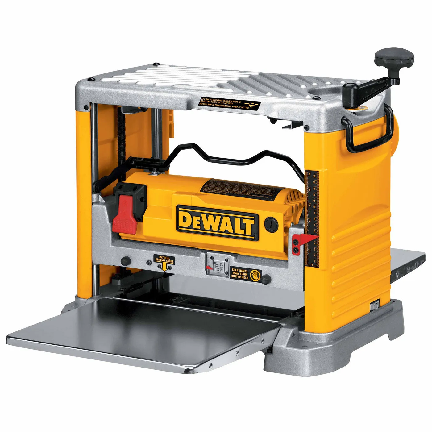 DeWalt DW734 Heavy-Duty 12-1/2" Thickness Planer with Three Knife Cutter-Head