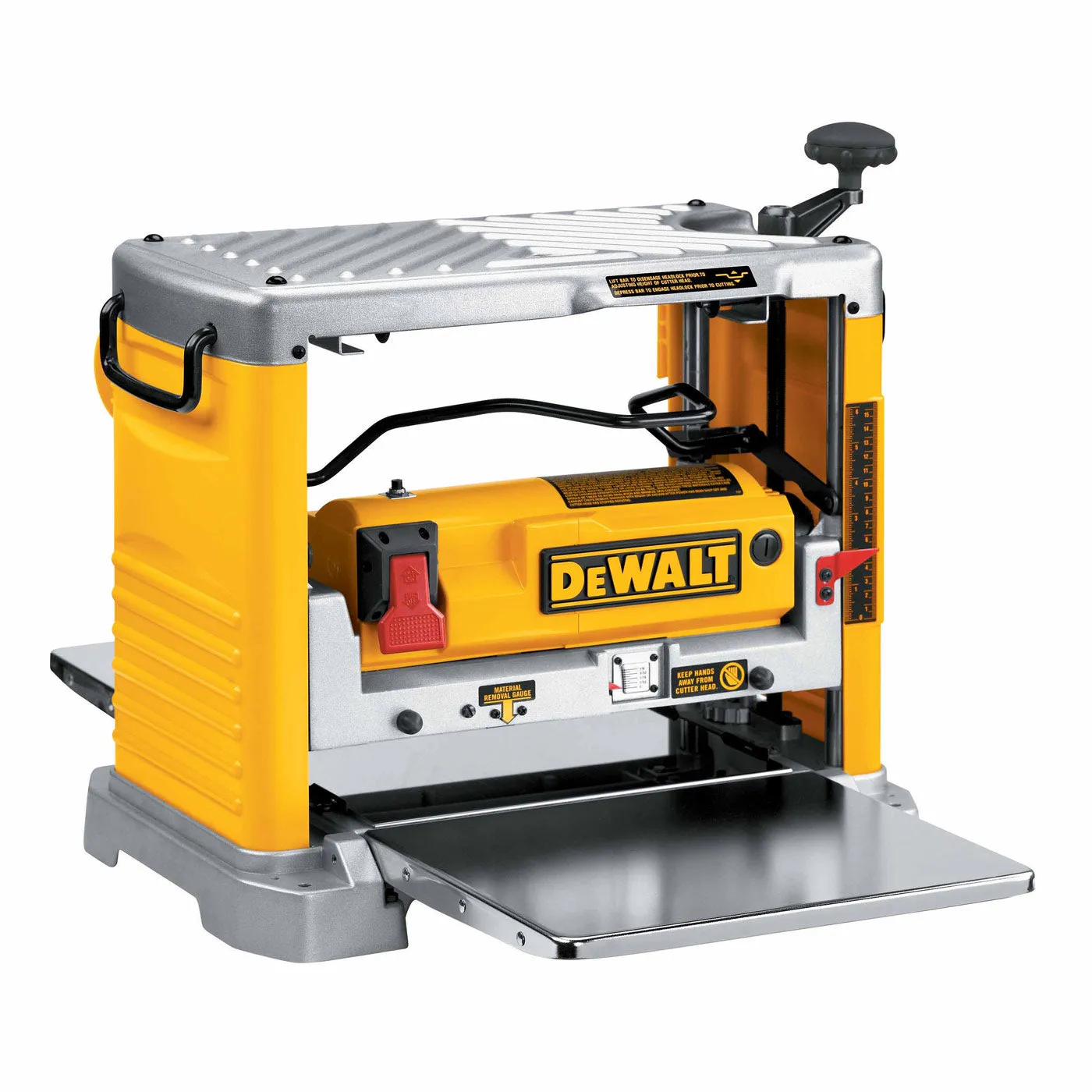 DeWalt DW734 Heavy-Duty 12-1/2" Thickness Planer with Three Knife Cutter-Head