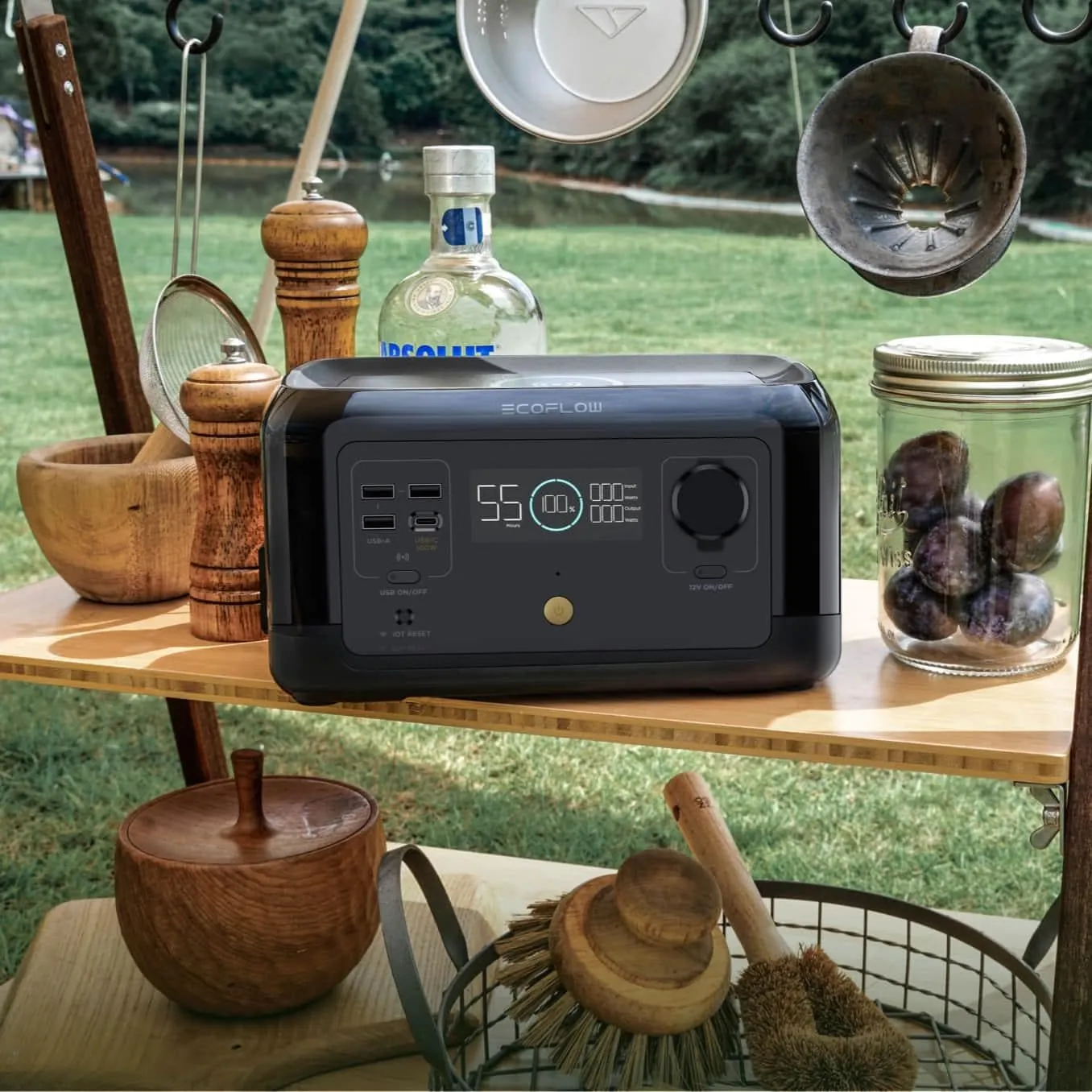 EcoFlow RIVER mini Portable Power Station Standard Solar Generator