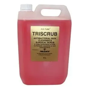 Gold Label Triscrub Antibacterial Skin Cleanser and Surgical Scrub - 5 L