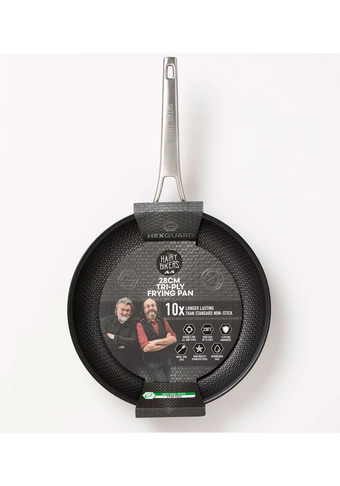 Hairy Bikers Hex Guard 28cm Frying Pan