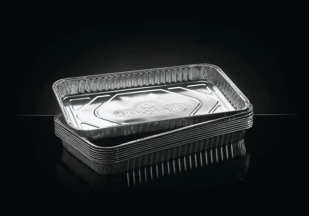 Napoleon Large Foil Grease Drip Trays - Pack of 5 (14" X 8") 62008