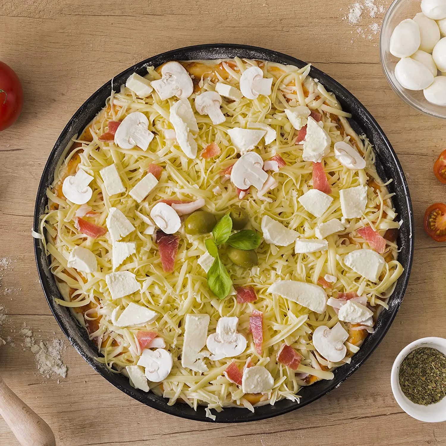 Non-Stick Pizza Baking Tray