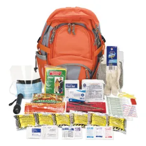 PhysiciansCare Emergency Preparedness First Aid Backpack, 63 Pieces/Kit (90001)