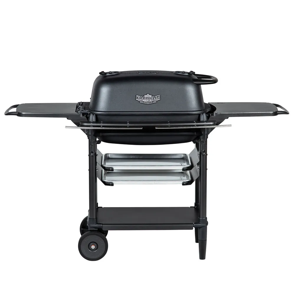 Portable Kitchens PK300 Franklin Edition Aluminum Charcoal Grill & Smoker Coal