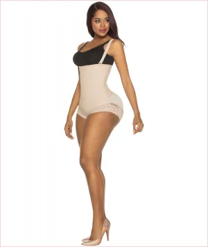 Powerflex Strapless BoyShort Firm Girdle  - C4170