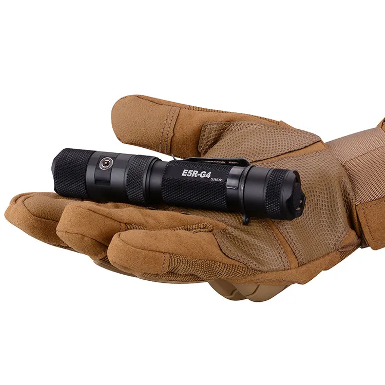 Powertac E5R-G4 1800 Lumen USB Rechargeable Tactical Flashlight