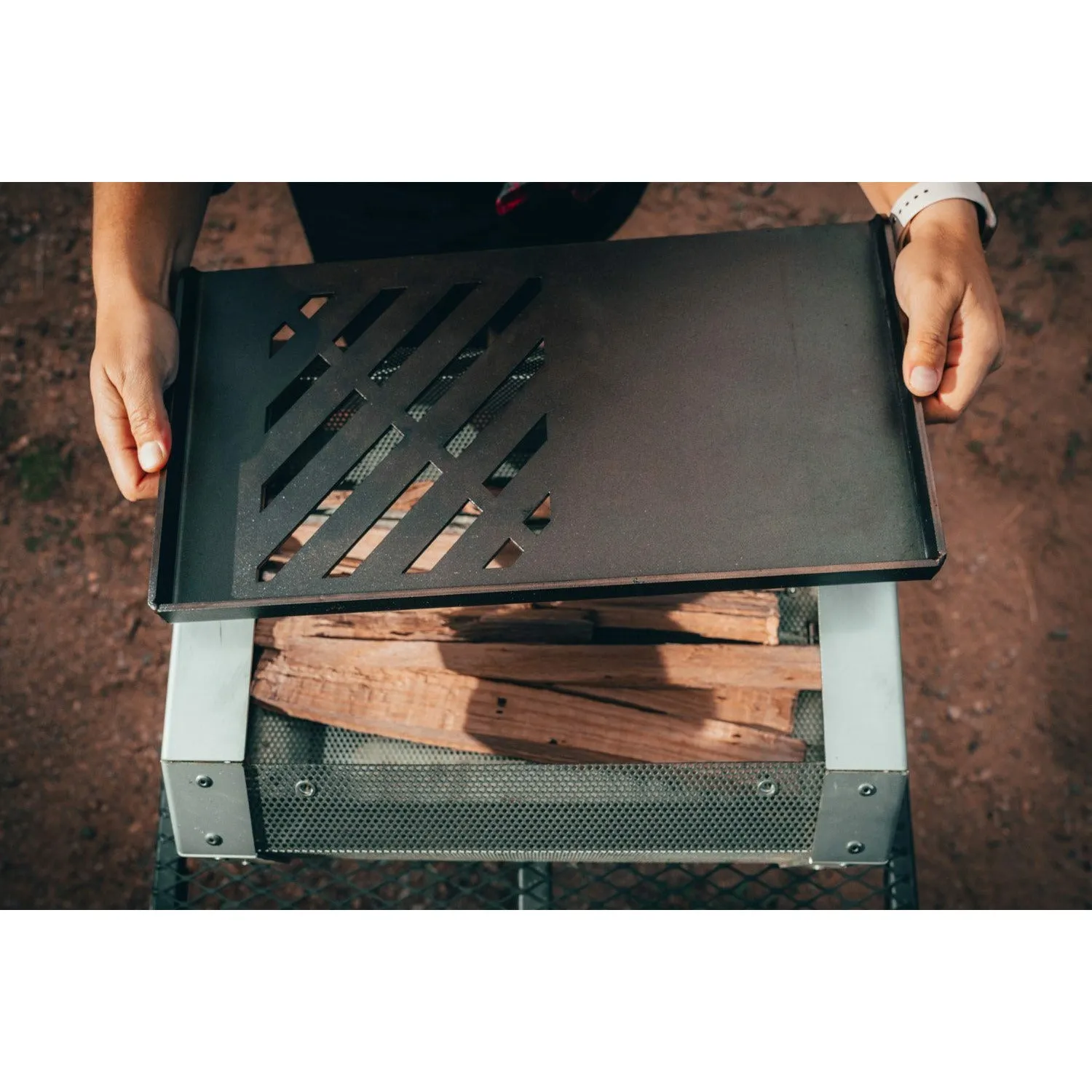 Pyro Camp Fire Pit   Grill Kit