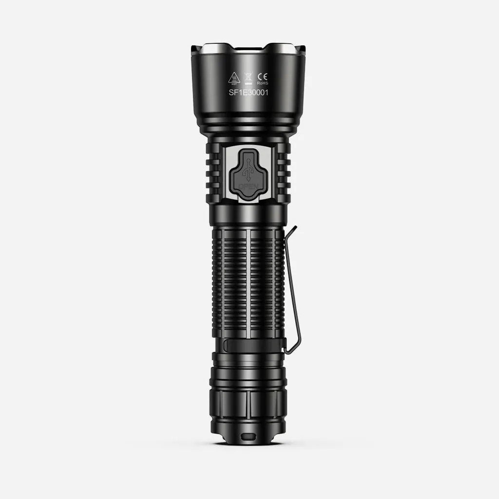 SPERAS E3 EDC Tactical Flashlight with OSRAM P9 LED & 1300 Lumens