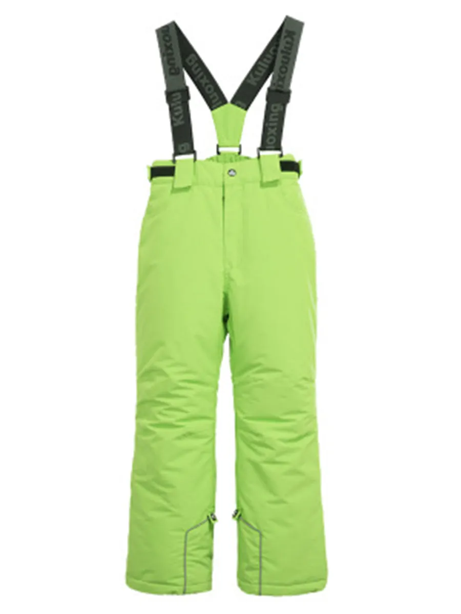 Yeefine Kids Windproof Waterproof Winter Ski Snow Pants